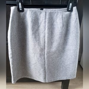 Grey Wool Skirt sz 4